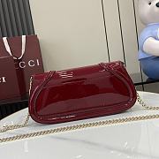 Gucci Crossbody Patent Leather Red Bag 29.5 x 12.5 x 7 cm - 2