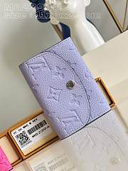 Louis Vuitton M82485 Purple Rosalie Coin Purse Size 11 x 8 x 2.5 cm - 1