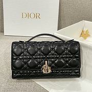 Dior Miss Dior Top Handle Bag Black Size 21 x 11.5 x 4.5 cm - 1