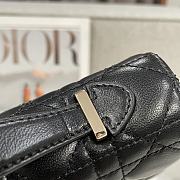 Dior Miss Dior Top Handle Bag Black Size 21 x 11.5 x 4.5 cm - 3