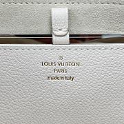 Louis Vuitton LV M25359 Soft Twist White HandBag Size 27 x 19 x 9 cm - 2