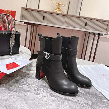 Christian Louboutin Chelsea Lug Boots 10 cm