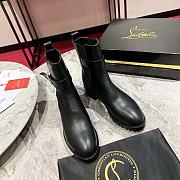 Christian Louboutin Chelsea Lug Low Boots  - 4