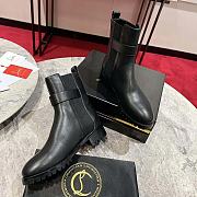 Christian Louboutin Chelsea Lug Low Boots  - 3