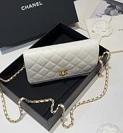 Chanel Small Gold Ball WOC Fortune Bag White Size 19.2 cm - 5