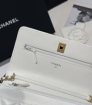 Chanel Small Gold Ball WOC Fortune Bag White Size 19.2 cm - 3