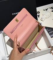 Chanel Small Gold Ball WOC Fortune Bag Pink Size 19.2 cm - 6