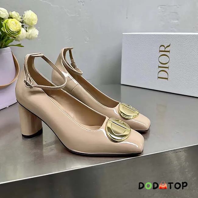 Dior CD Forever Dior Pump Nude Patent Calfskin 8 cm - 1