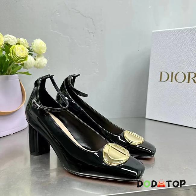 Dior CD Forever Dior Pump Black Patent Calfskin 8 cm - 1