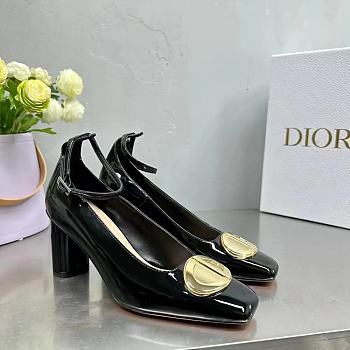 Dior CD Forever Dior Pump Black Patent Calfskin 8 cm