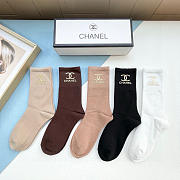 Chanel Socks (5 pairs) - 6