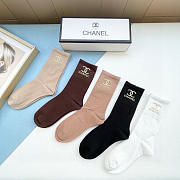 Chanel Socks (5 pairs) - 4