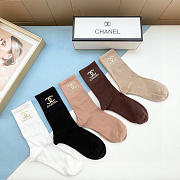 Chanel Socks (5 pairs) - 2