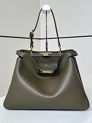 Fendi Peekaboo Soft Large Green Size 40.5 x 13 x 28 cm - 6