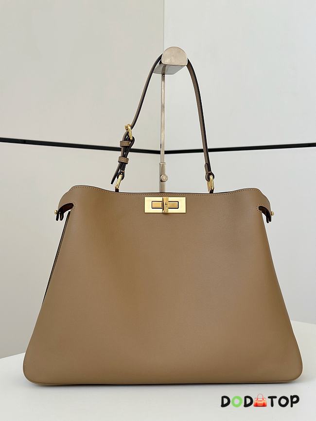 Fendi Peekaboo Soft Large Camel Size 40.5 x 13 x 28 cm - 1