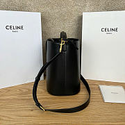 Celine Louise Black Bucket Bag Size 28 x 24 x 16 cm - 5