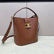 Celine Louise Brown Bucket Bag Size 28 x 24 x 16 cm - 6