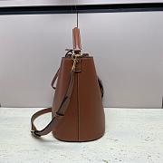 Celine Louise Brown Bucket Bag Size 28 x 24 x 16 cm - 5