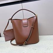 Celine Louise Brown Bucket Bag Size 28 x 24 x 16 cm - 2