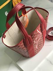 Goyard Belharra PM Bag Red 18 x 14 x 24 cm - 3