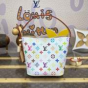 Louis Vuitton LV x TM All In BB M13089 White Bag Size 16 x 12 x 18 cm - 1