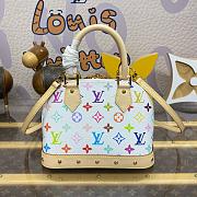 Louis Vuitton x Takashi Murakami Alma BB M13078 White Bag Size 23.5 x 11.5 x 17.5 cm - 6