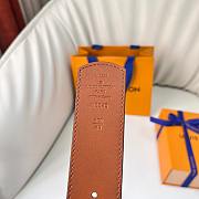 Louis Vuitton Brown Belt 4 cm 01 - 2