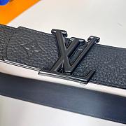 Louis Vuitton Black Belt 4 cm 01 - Black Hardware - 4