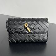 Bottega Veneta Andiamo Clutch Wallet Black Size 19 x 11.5 x 3 cm - 1