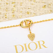 Dior Full Diamond Heart Bracelet - 3