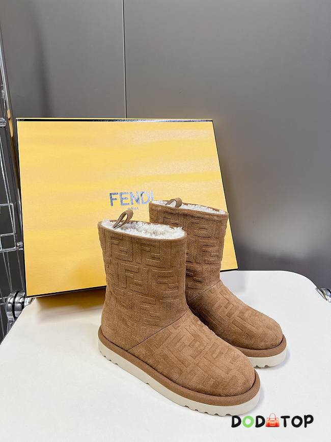 Fendi Brown Boots 01 - 1