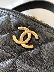 Chanel Bowling Handle Bag Black Size 20 cm - 5