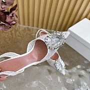 Amina Muaddi High Heel White - 6