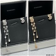 Chanel 5-Shaped Tassel Earrings - 5