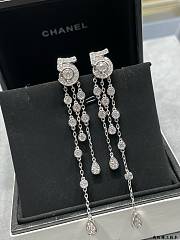 Chanel 5-Shaped Tassel Earrings - 3