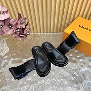 Louis Vuitton Black Flats - 4