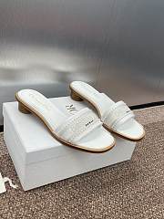 Dior Dway Flats White - 1