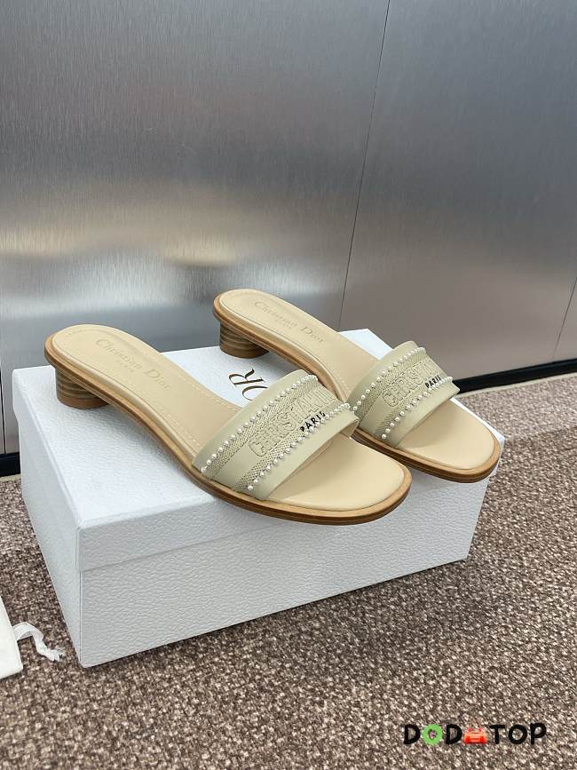 Dior Dway Flats Beige - 1