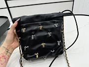 Chanel 22 Mini Shopping Bag Black Size 19 cm  - 4