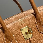 Hermes Mini Birkin Brown Togo Leather with Gold Bucket Size 20 cm - 4