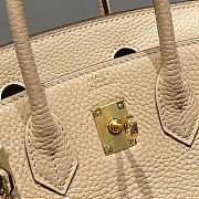 Hermes Mini Birkin 01 Togo Leather with Gold Bucket Size 20 cm - 2