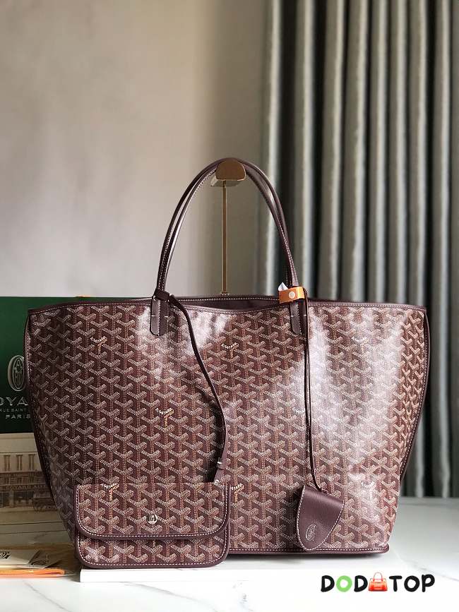 Goyard Reversible Anjou Double-Sided Tote Extra Large Red Size 39 x 32 x 19 cm - 1