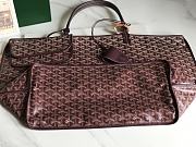 Goyard Reversible Anjou Double-Sided Tote Extra Large Red Size 39 x 32 x 19 cm - 5