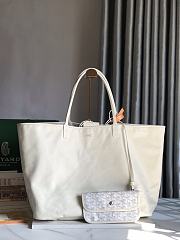 Goyard Reversible Anjou Double-Sided Tote Extra Large White Size 39 x 32 x 19 cm - 6