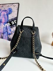 Louis Vuitton M47106 Backpack Black Bag Size 20 × 22 × 14 cm - 5