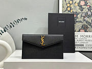 YSL Clutch Ball Pattern Black Gold Size 27 × 16 × 2 cm - 1