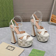 Gucci Toe Open Sandals White 15.5 cm - 1