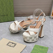 Gucci Toe Open Sandals White 15.5 cm - 2