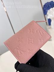 Louis Vuitton Rosalie Wallet Pink Size 11 x 8 x 2.5 cm - 3