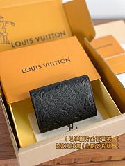 Louis Vuitton Rosalie Wallet Black Size 11 x 8 x 2.5 cm - 6